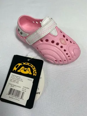 Doggers 3/4 Toddler Baby Girl Pink Ultralite Slip Kid RIGHT Shoe LOST 1 Missing