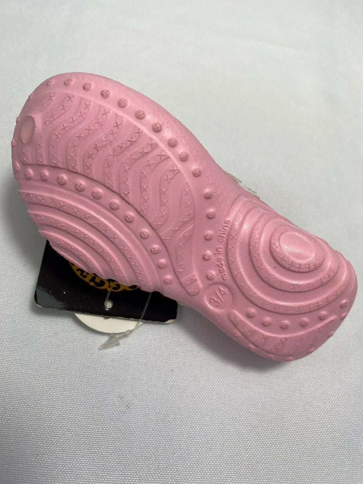 Doggers 3/4 Toddler Baby Girl Pink Ultralite Slip Kid RIGHT Shoe LOST 1 Missing