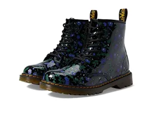 Dr. Martens 1460 Mystic Garden (Little Kid/Big Kid) Black Mystic Garden Patent Lamper 3 UK (US 4 Big Kid) M