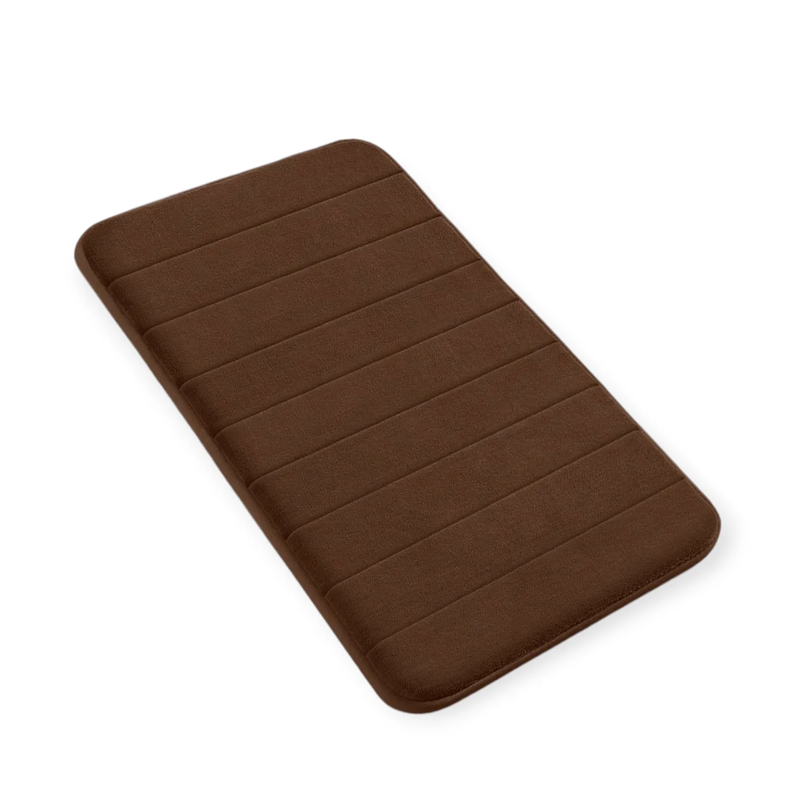 Drimat Memory Foam Bath Mat Chocolate Brown
