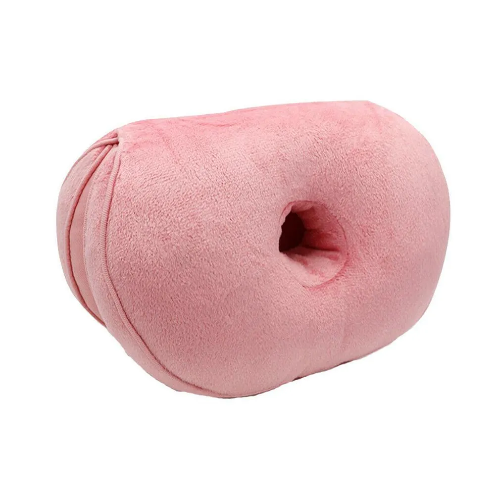 Dual Memory Foam Seat Cushion Beauty Back Seat Hip Push Up Cushion