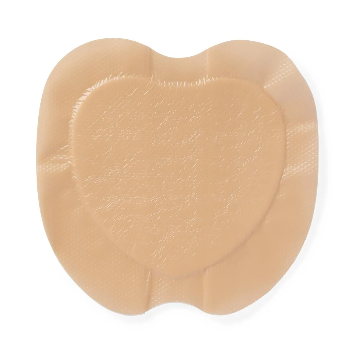 EQUOS 5-Layer Foam Dressings with Silicone Adhesive, Sacrum, 9" x 9" (1EA)