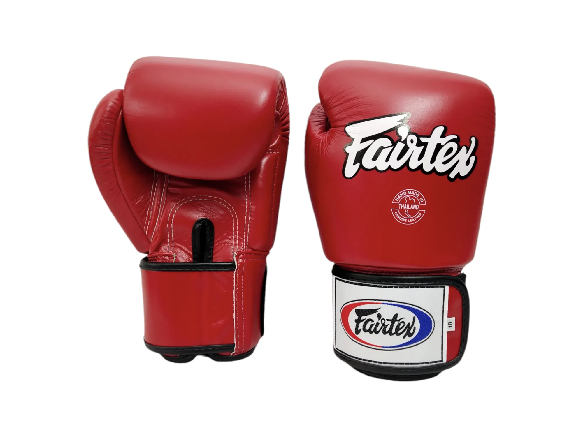 FAIRTEX BGV1 Boxing Gloves [Red/Black Piping]