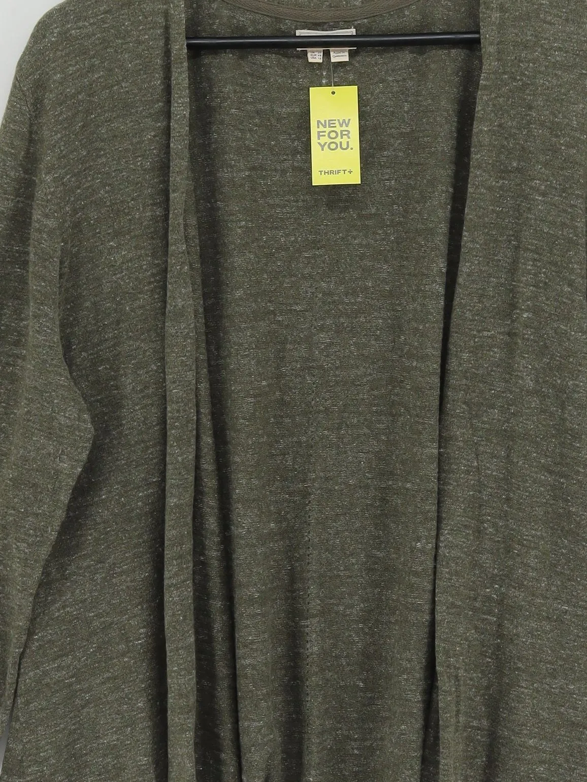 FatFace Women's Cardigan UK 20 Green 100% Cotton