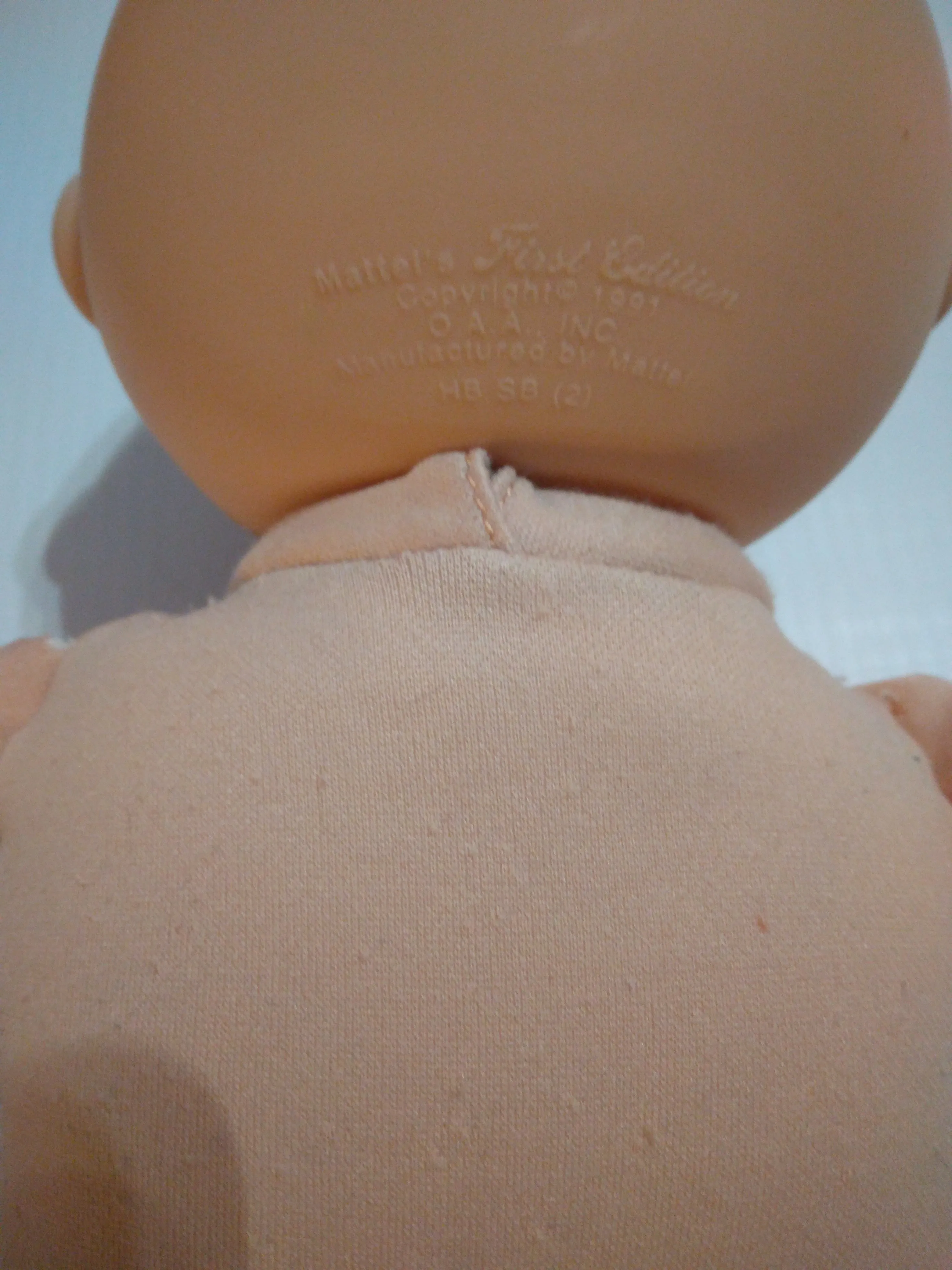 First Edition Cabbage Patch Kid By Mattel 1991