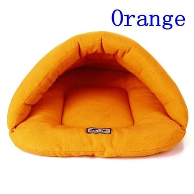 Fleece Dog Cave