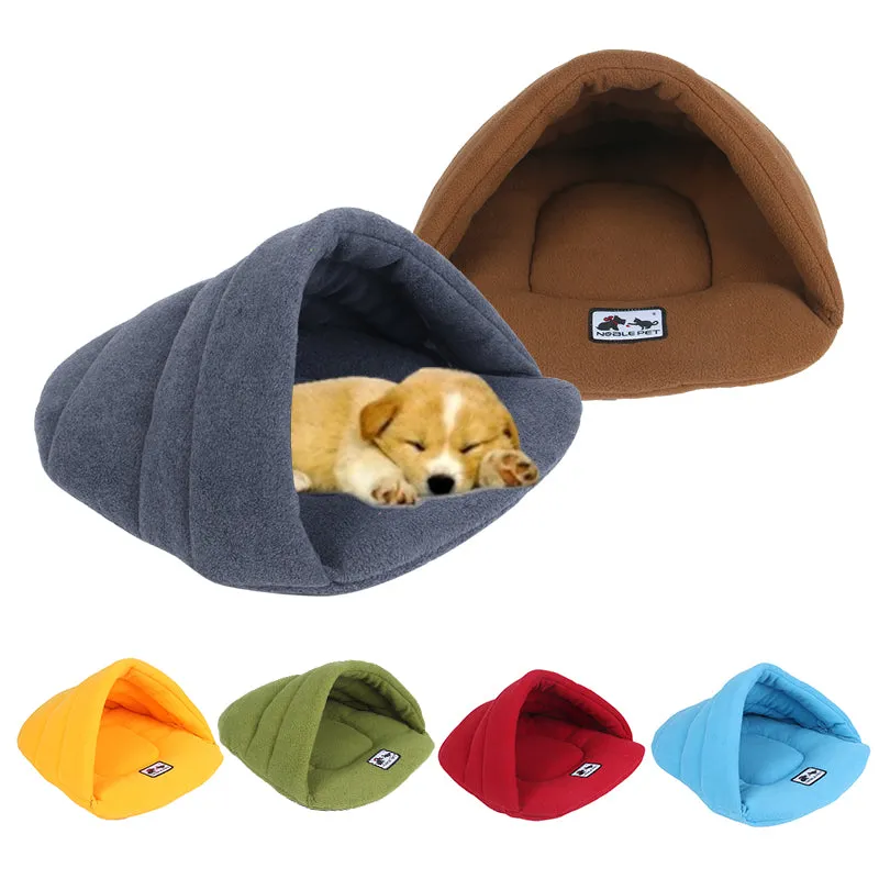 Fleece Dog Cave