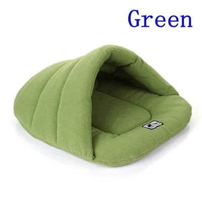 Fleece Dog Cave