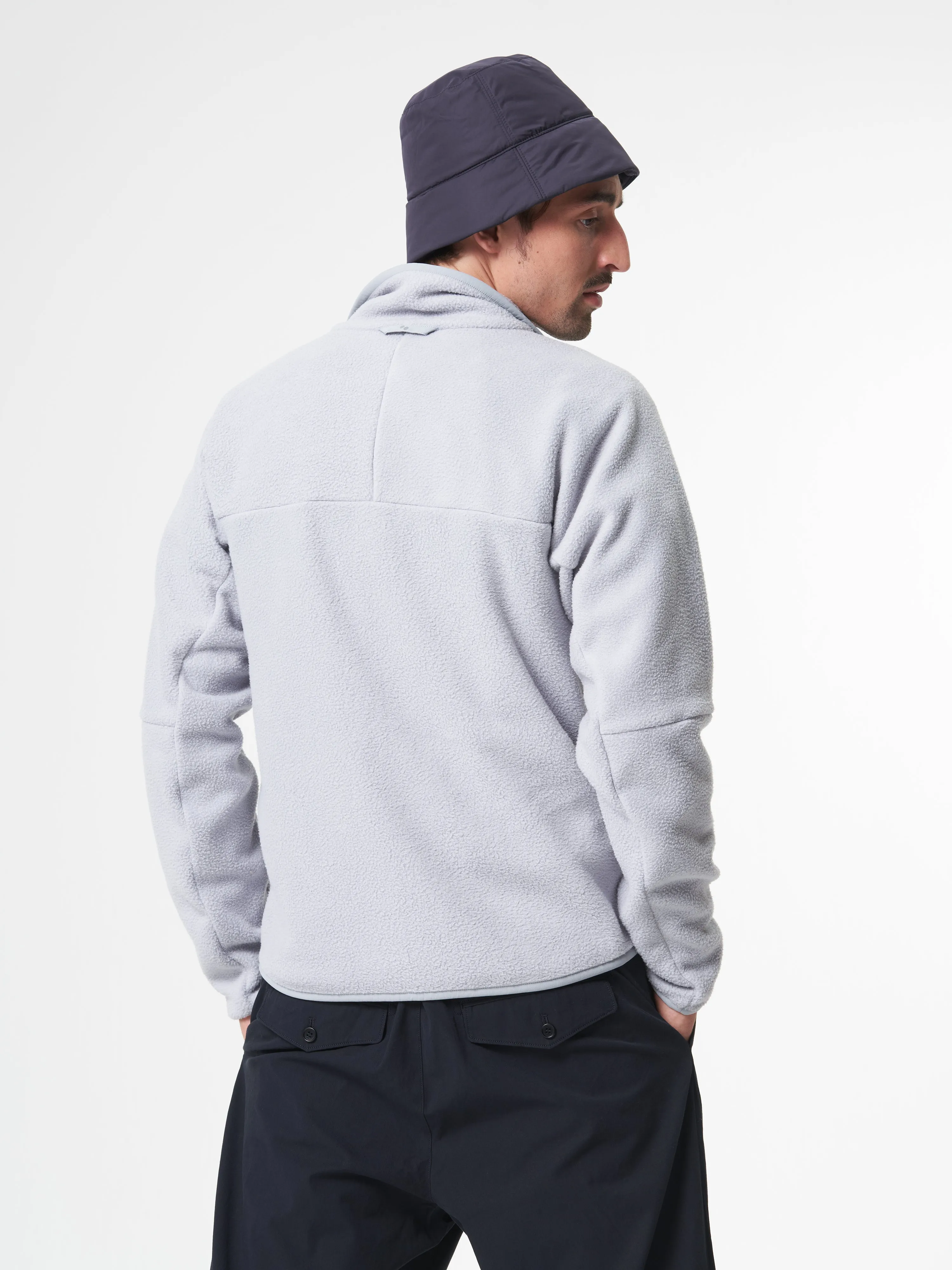 Fleece Pullover - Iced Grey (Unisex)