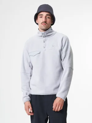 Fleece Pullover - Iced Grey (Unisex)