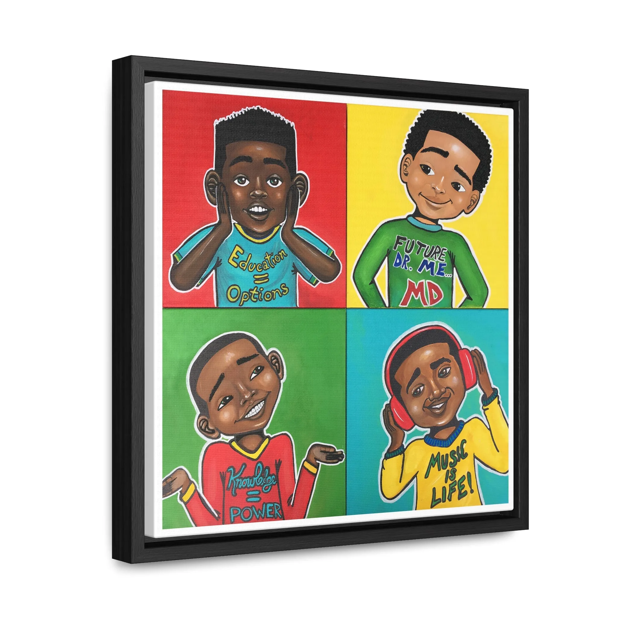 Four Kings Canvas Print (Multiple Sizes)