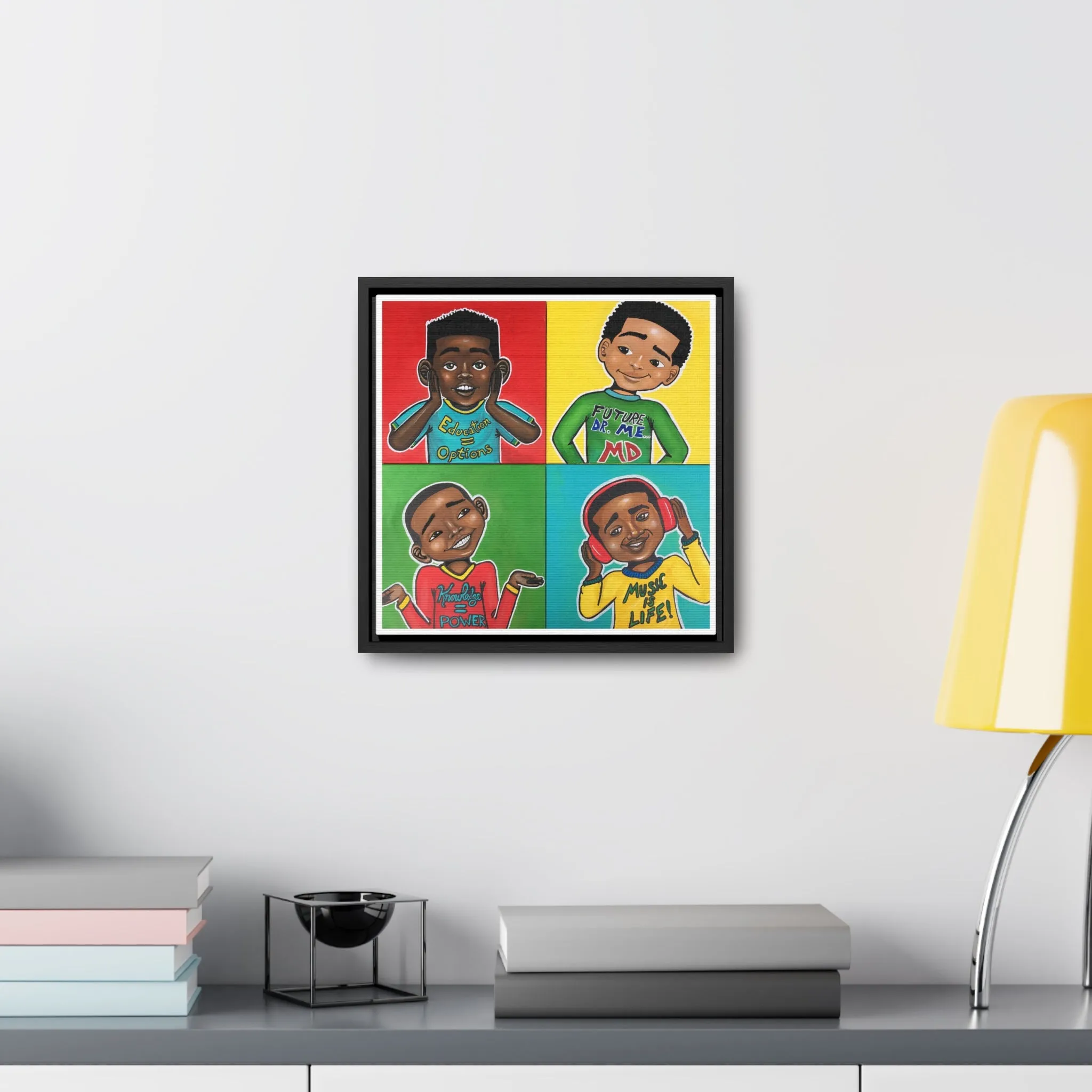 Four Kings Canvas Print (Multiple Sizes)