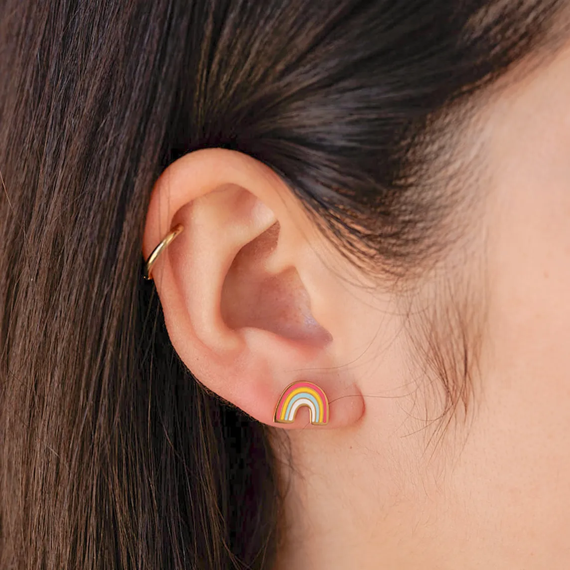 Full Rainbow Enamel Flatbacks