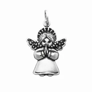 Giovanni Raspini silver pendant charm angel pin 6050