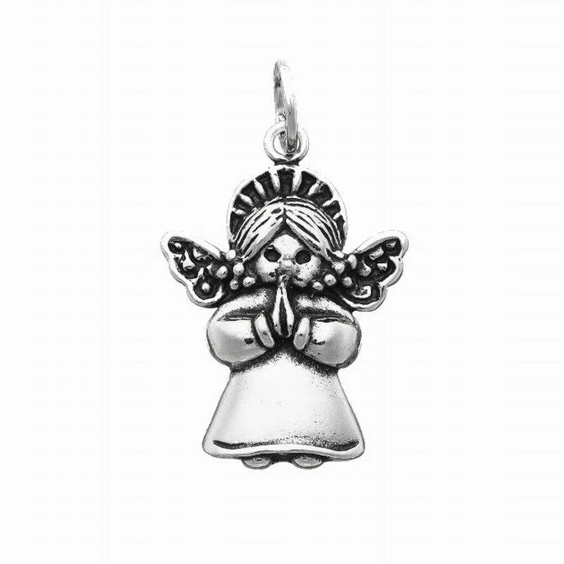 Giovanni Raspini silver pendant charm angel pin 6050
