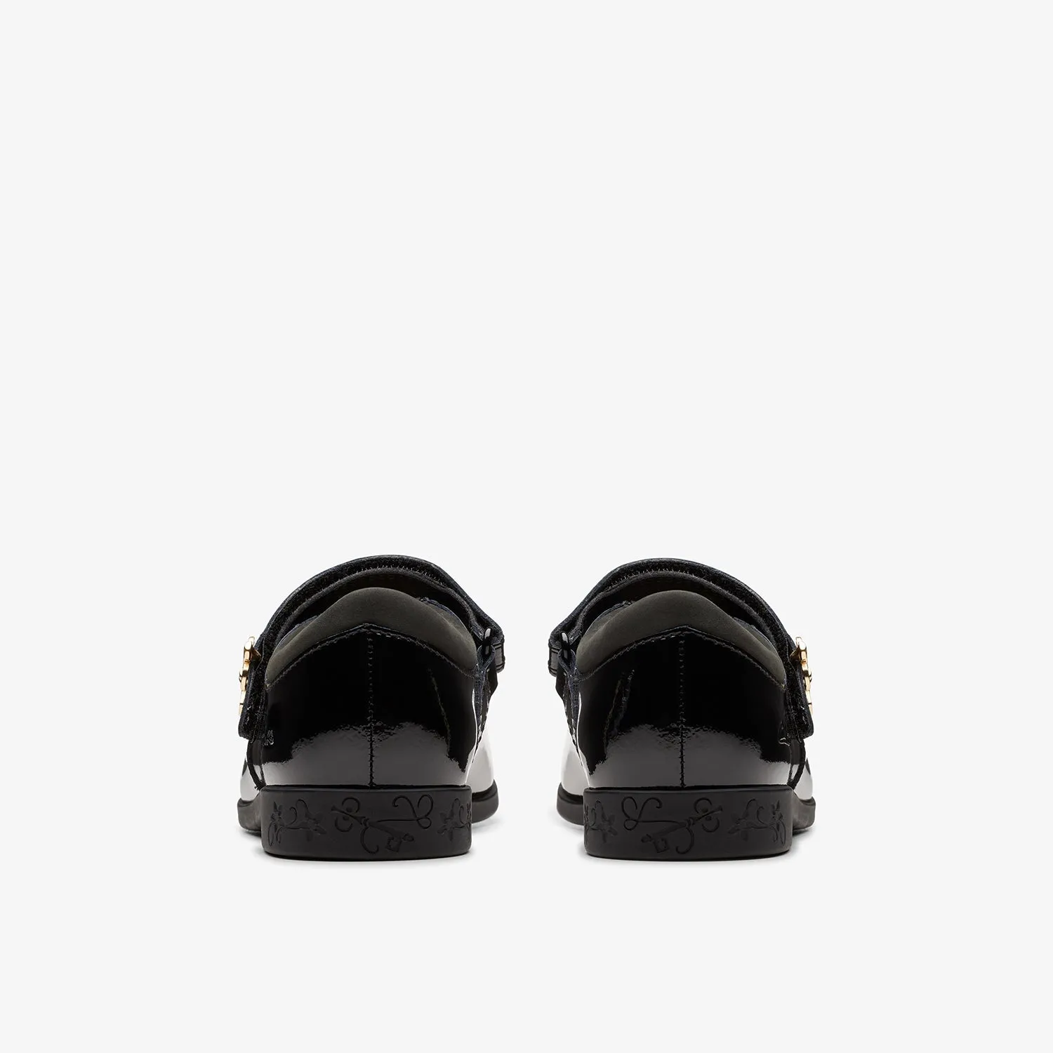 Girls - Lock Magic Kid. Black Patent