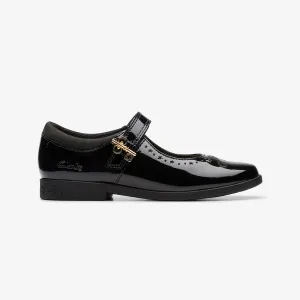 Girls - Lock Magic Kid. Black Patent