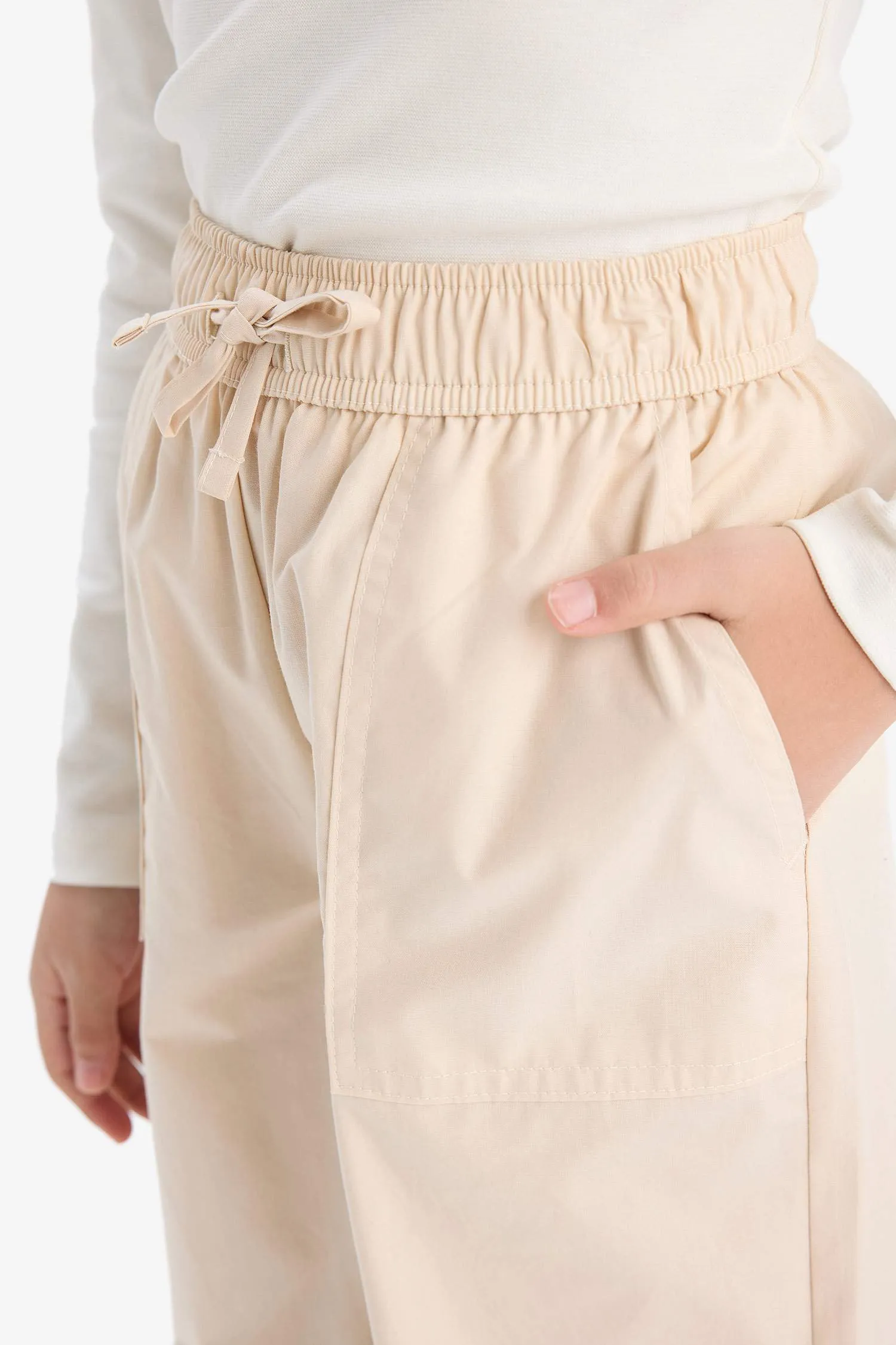 Girls Parachute Jogger Legs Cotton Pants