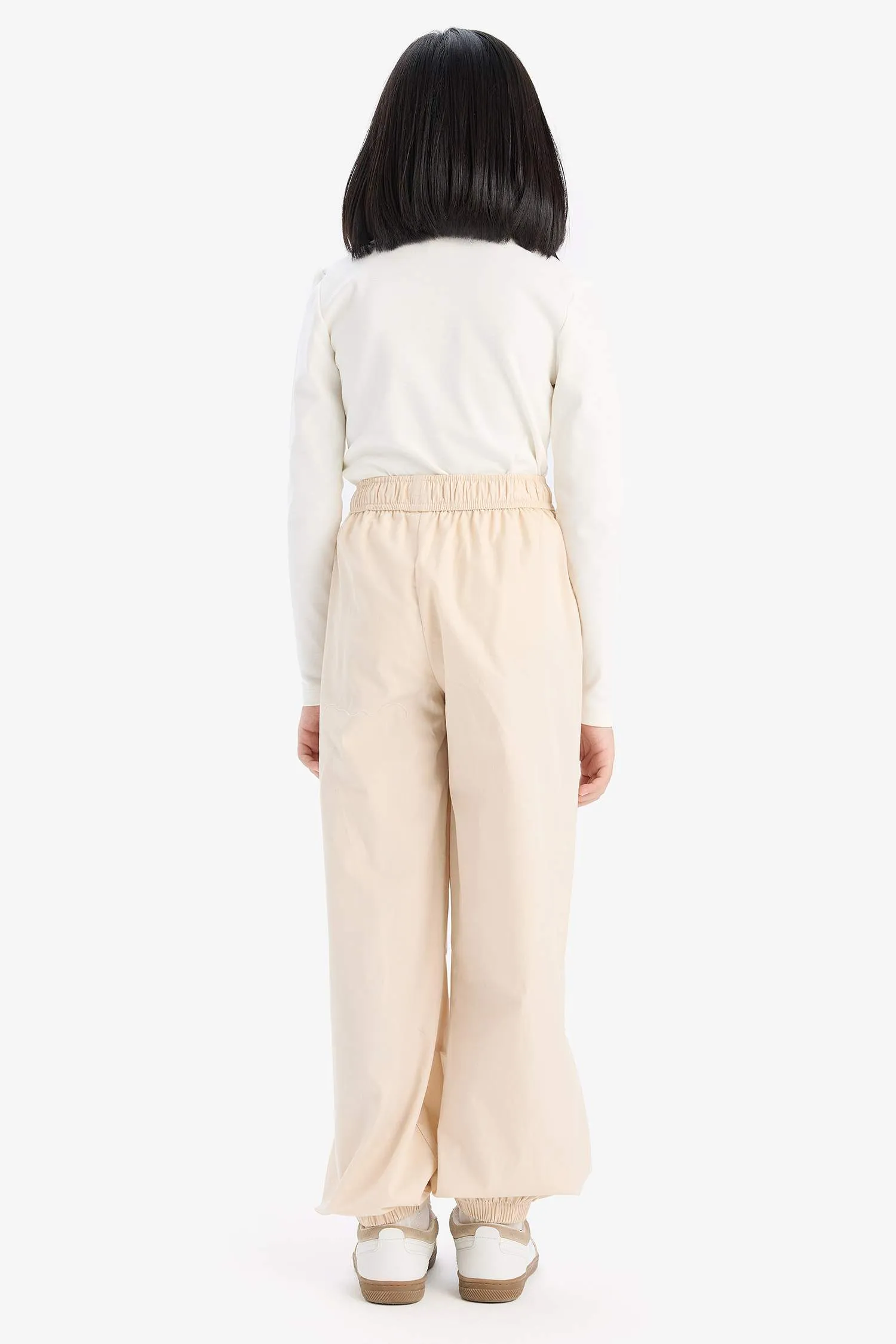 Girls Parachute Jogger Legs Cotton Pants
