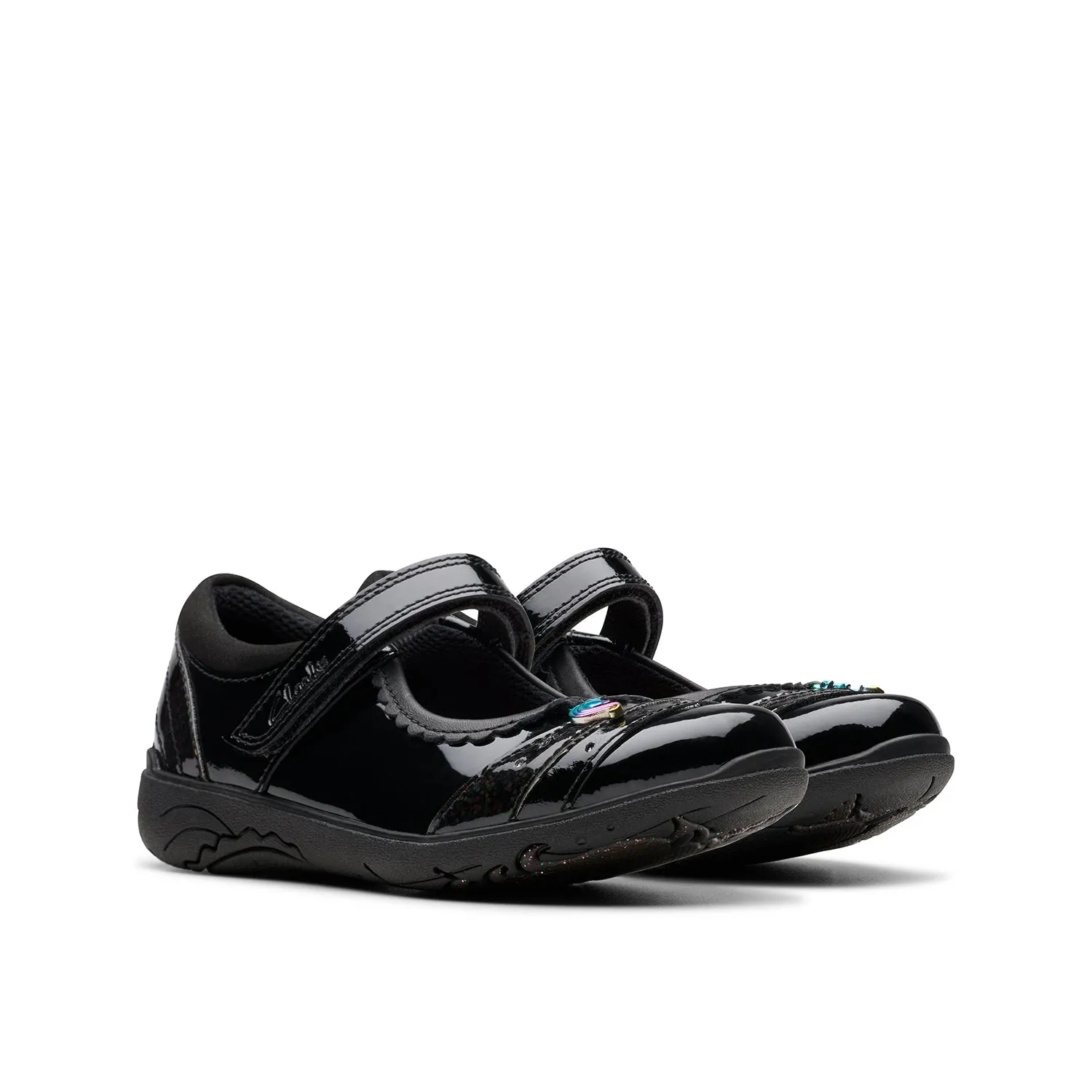 Girls - Relda Spark Kid. Black Pat