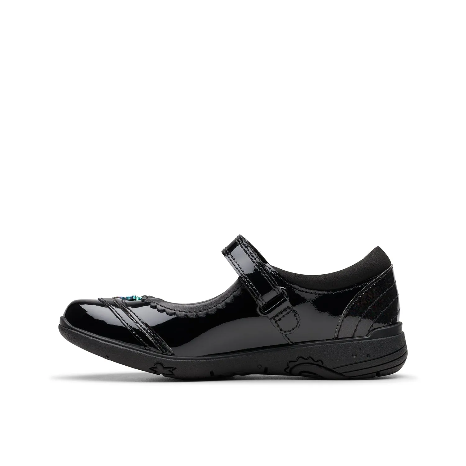Girls - Relda Spark Kid. Black Pat