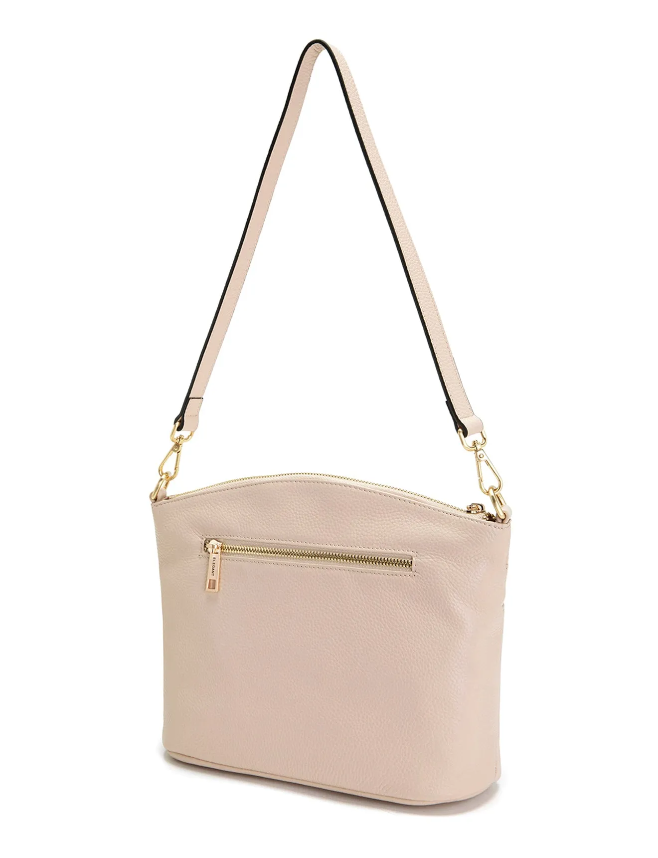GRACE LEATHER XBODY BAG- E1-0818-IVORY-SALE