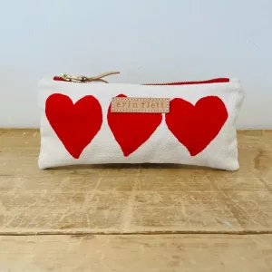 handprinted pencil case