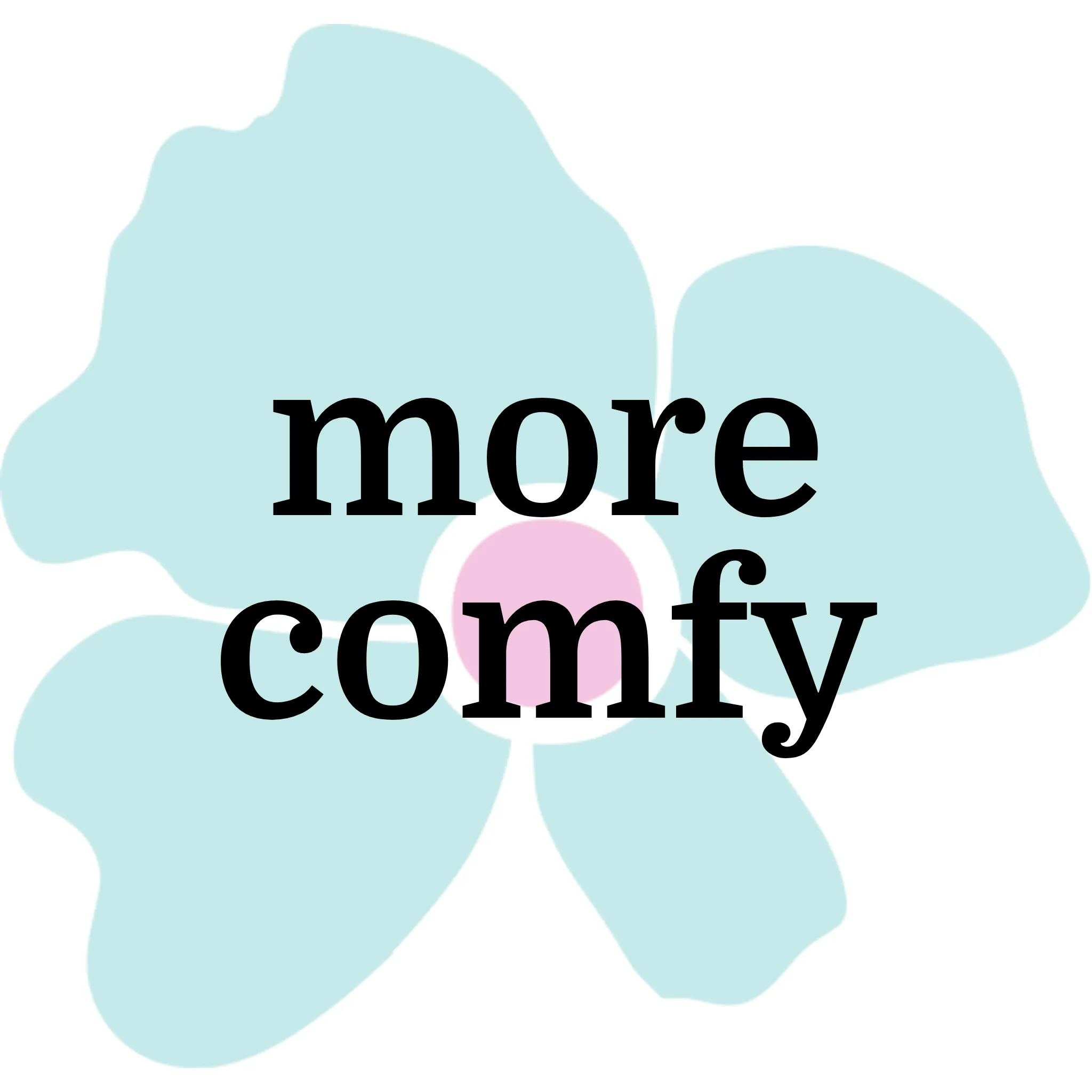 Heavy Absorbency Reusable Pads: Hydrangea