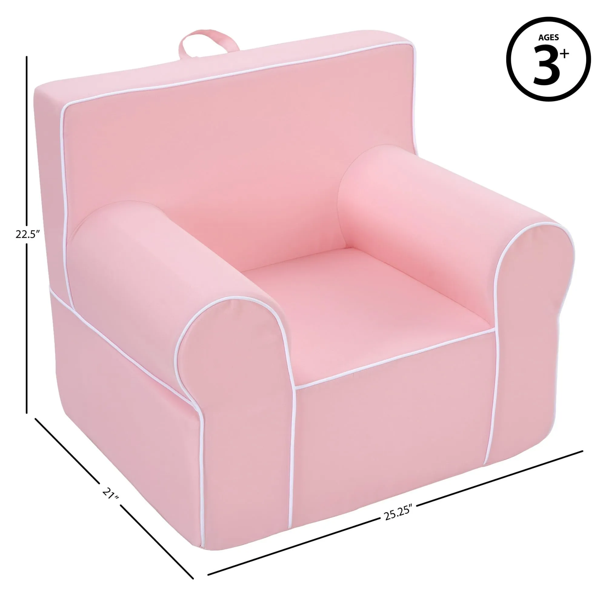 Heritage Kids Everywhere Foam Armchair with Carry Handle and