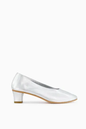 High Glove Shoe - Silver