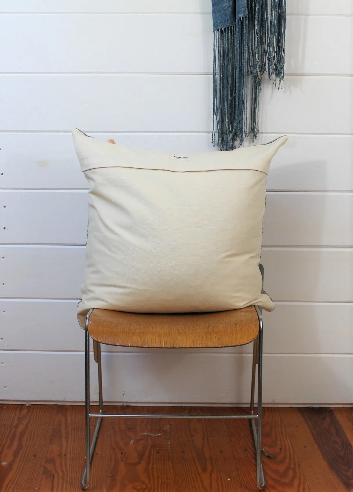 Indigo Ikat Lounge Pillow