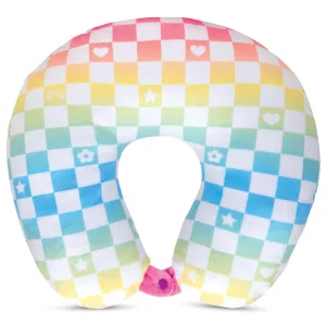 Iscream Ombre Checkerboard Neck Pillow
