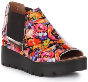 Justinreess England 7100 In Black Patent For Women