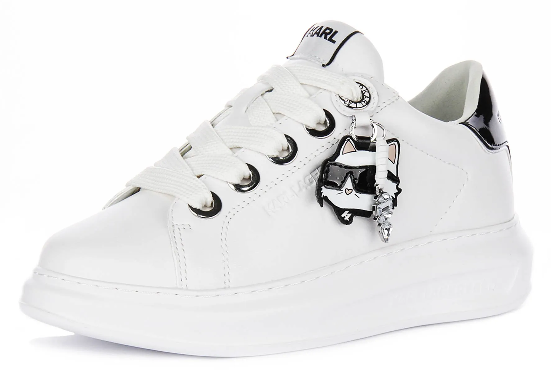 Karl Lagerfeld Kapri Twin In White Black For Women