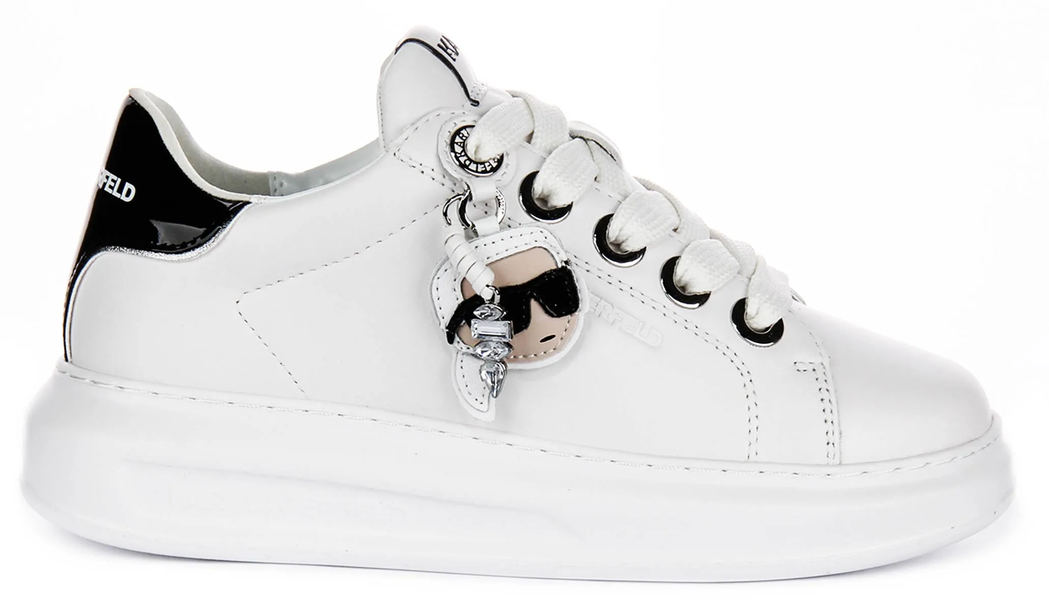 Karl Lagerfeld Kapri Twin In White Black For Women