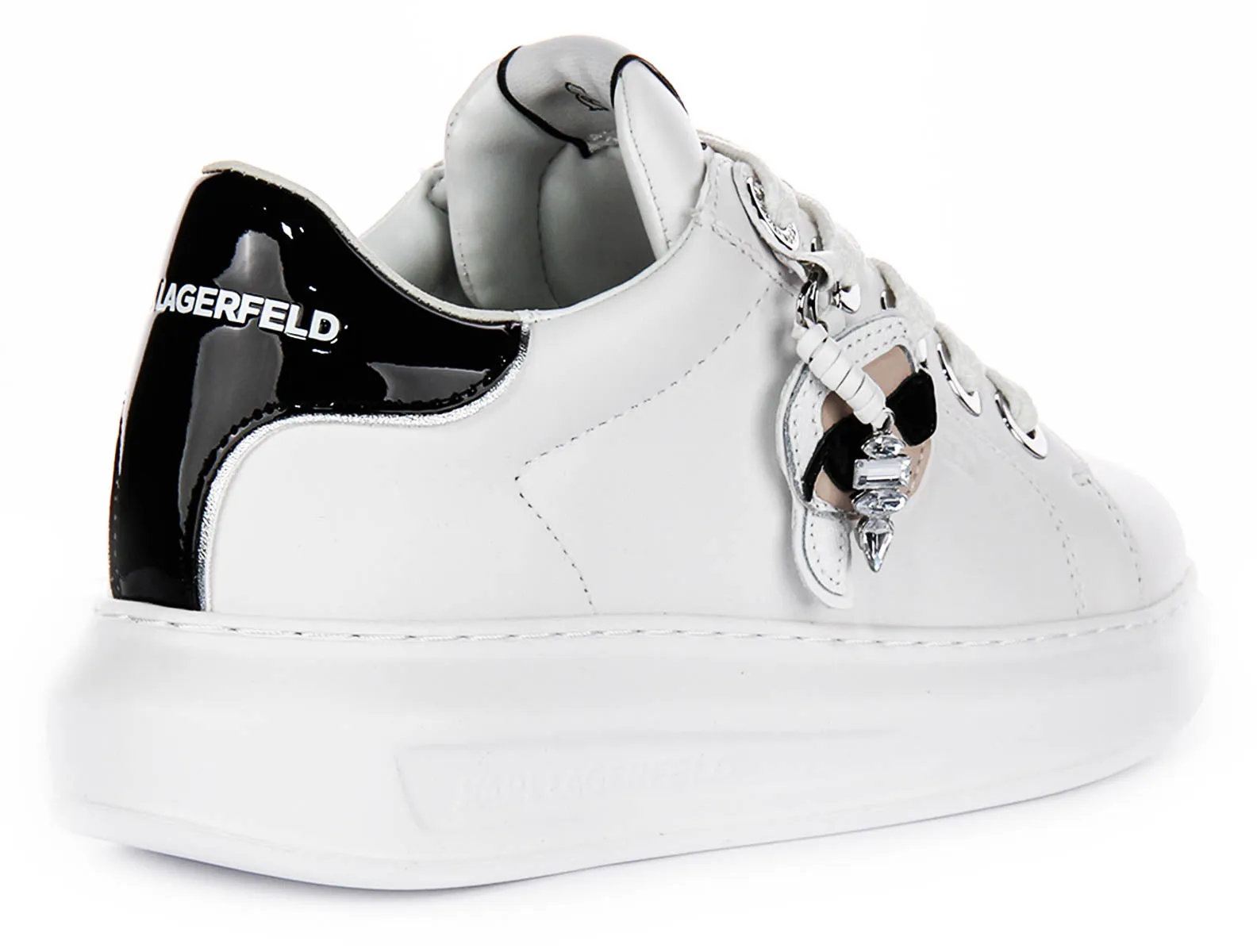 Karl Lagerfeld Kapri Twin In White Black For Women