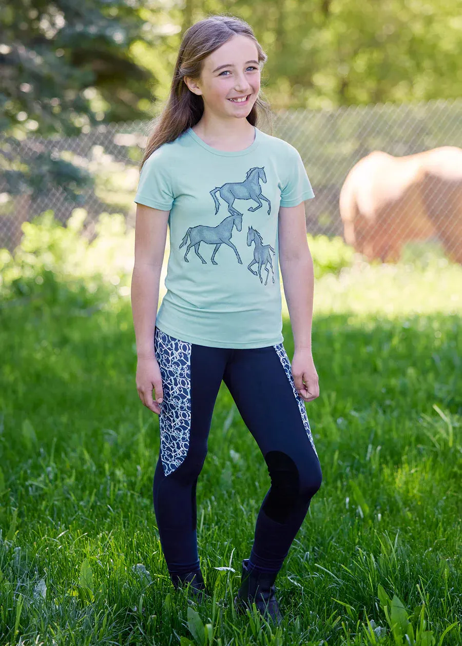 Kerrits Kids Trinity Horse Tee