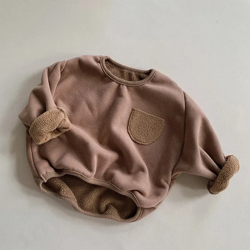 Kids Fleece Sweatshirt - Warm Pullover