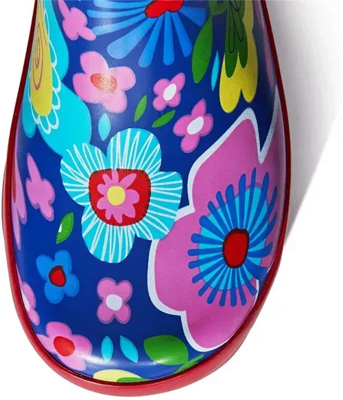 Kids Girl Boy Rain Boots Colorful Flowers- KKOMFORME