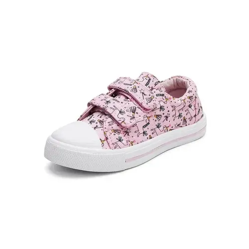 Kids Sneakers Boy and Girl Canvas Shoes Pink Unicorn - KKOMFORME