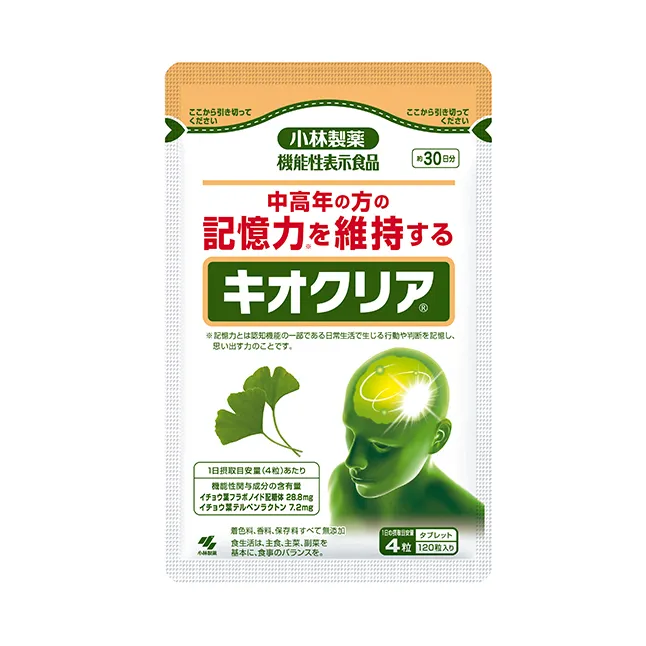 KOBAYASHI Pharmaceutical Memory Clear 120tablets 30days