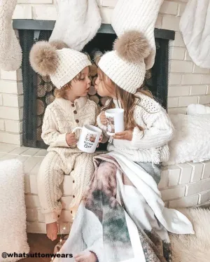 Kyi Kyi Mini - Classic Double Pom Fur Beanie