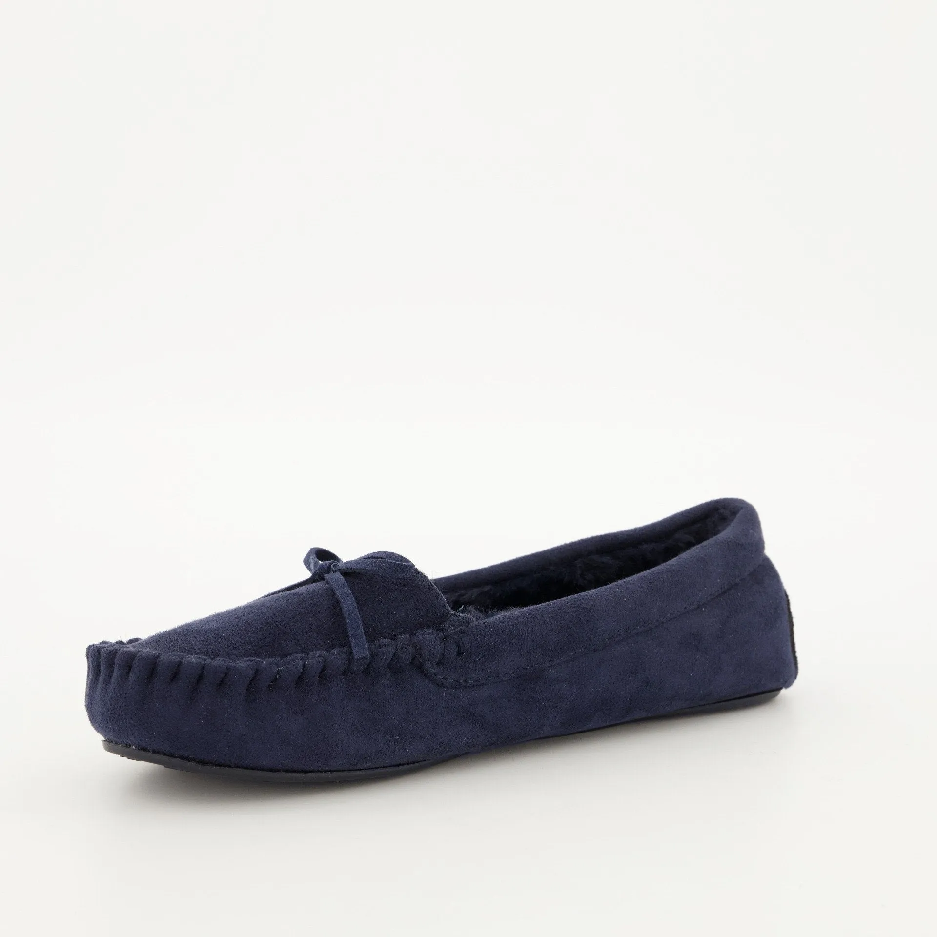 Ladies Basic Slipper - Navy