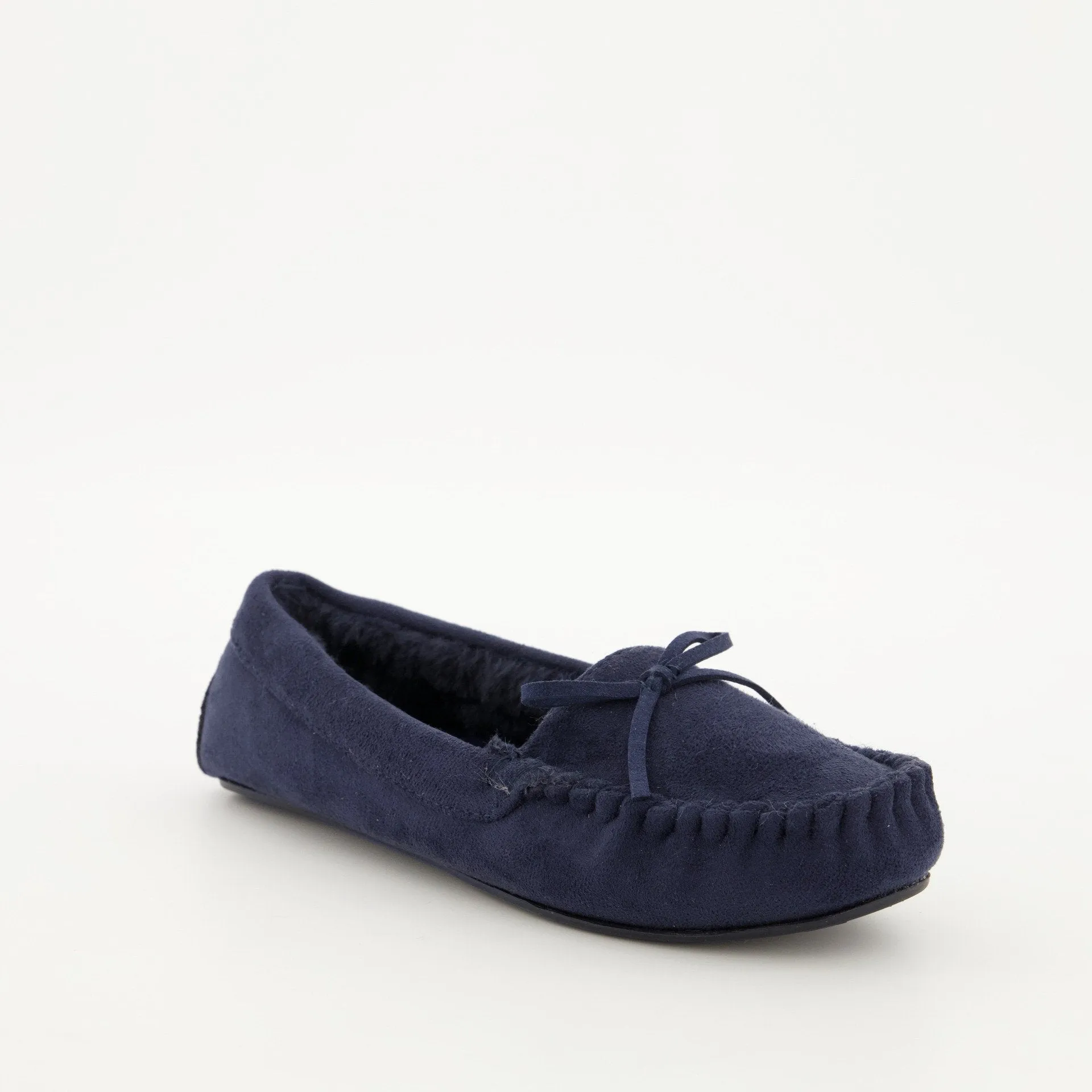 Ladies Basic Slipper - Navy