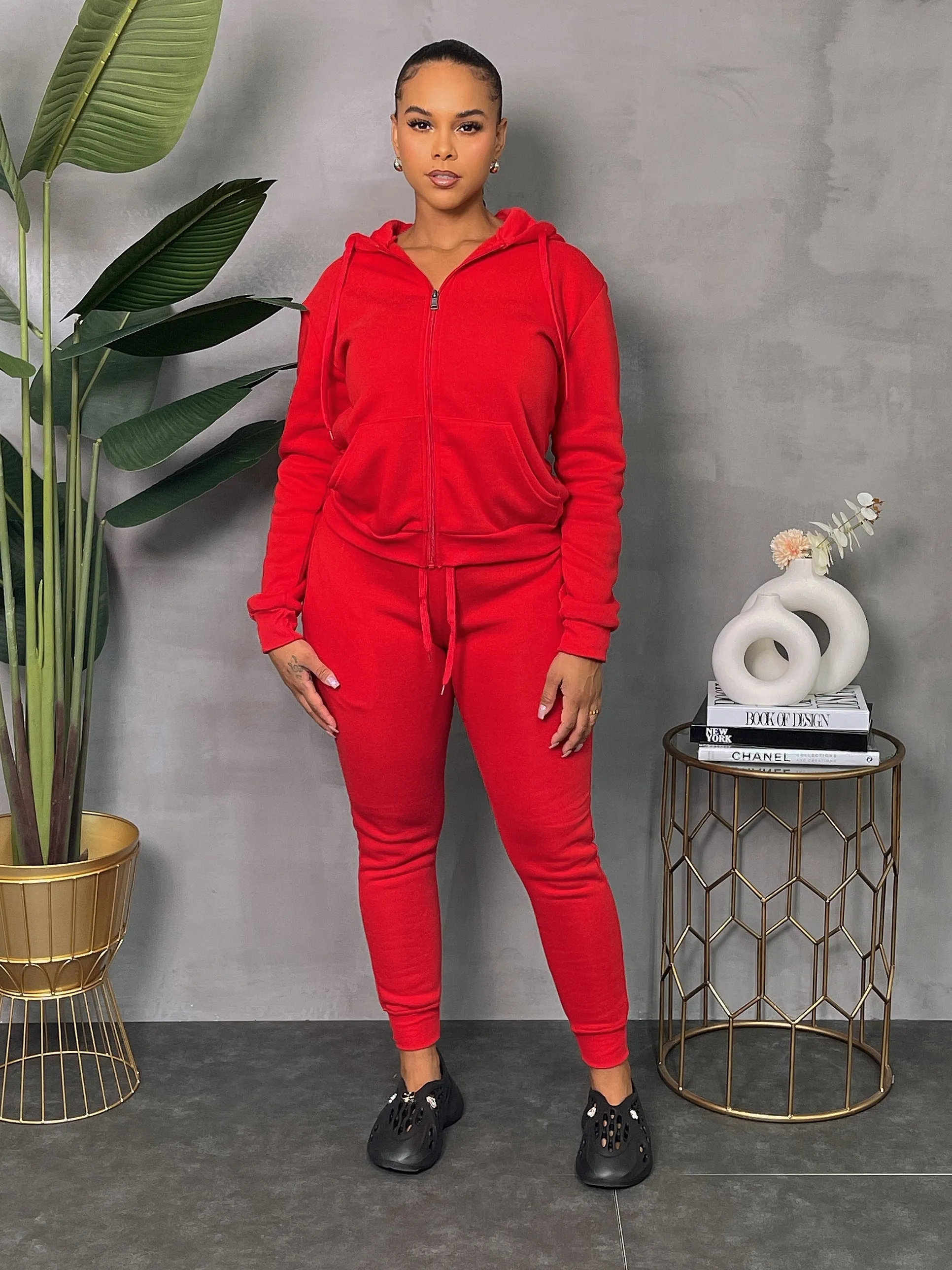 LF22777-Lady's Zipdown Fleece Set