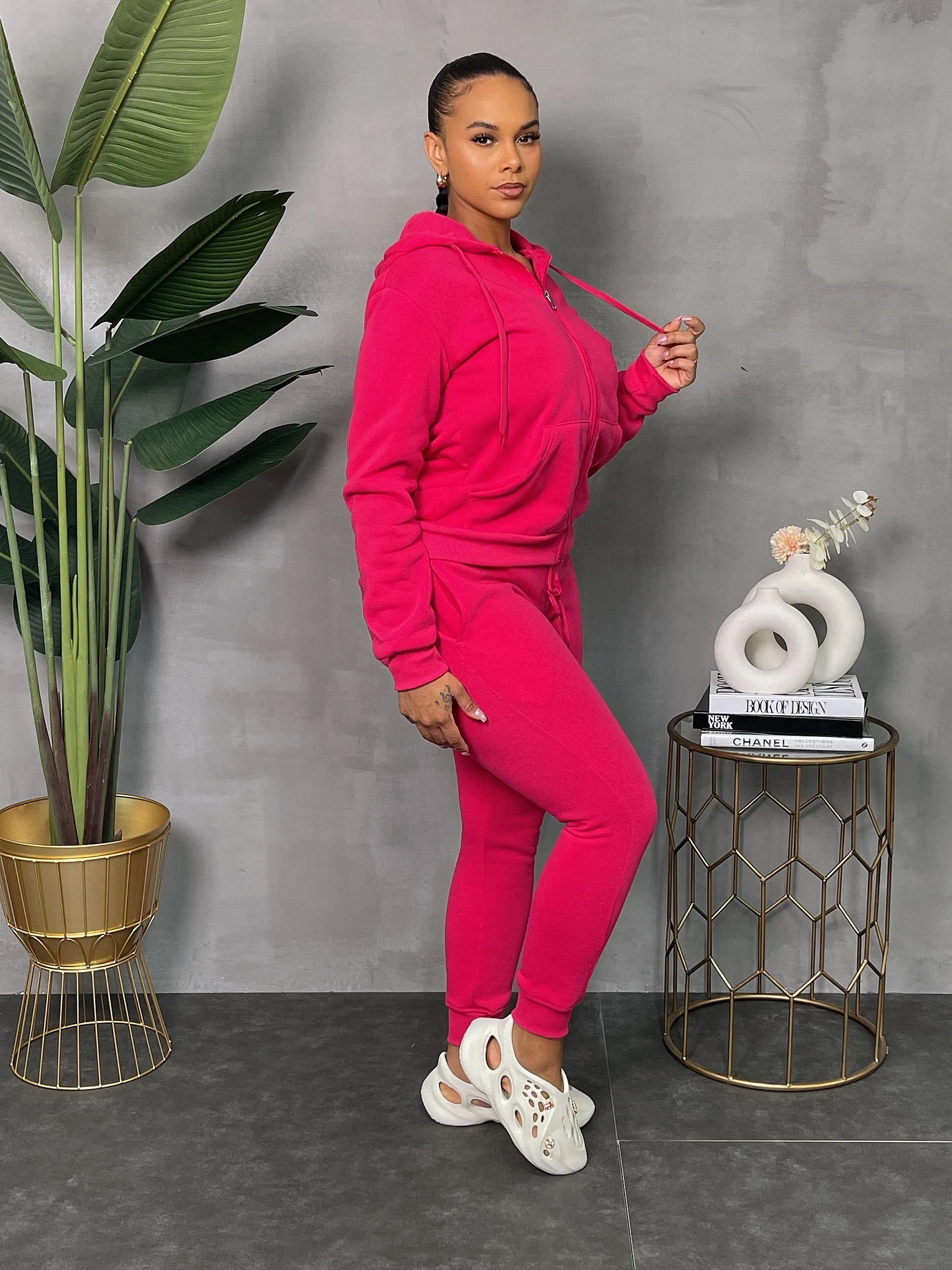 LF22777-Lady's Zipdown Fleece Set