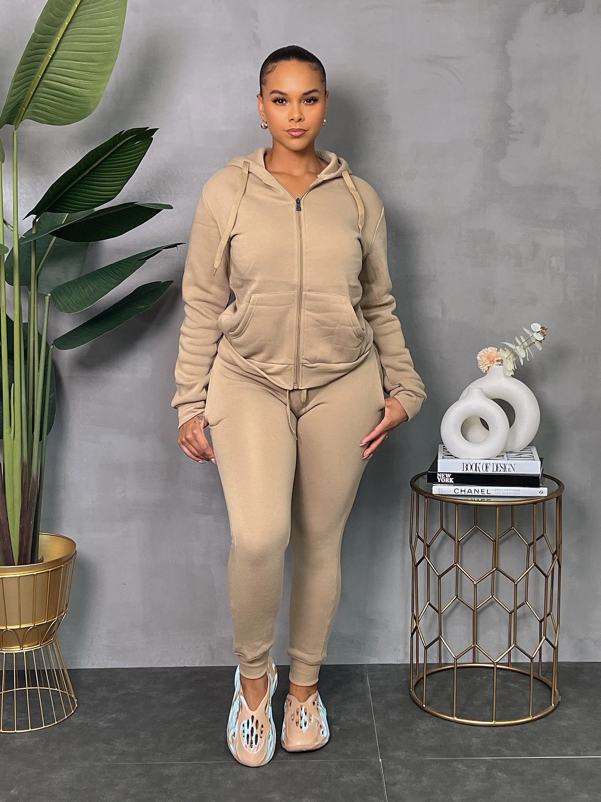 LF22777-Lady's Zipdown Fleece Set