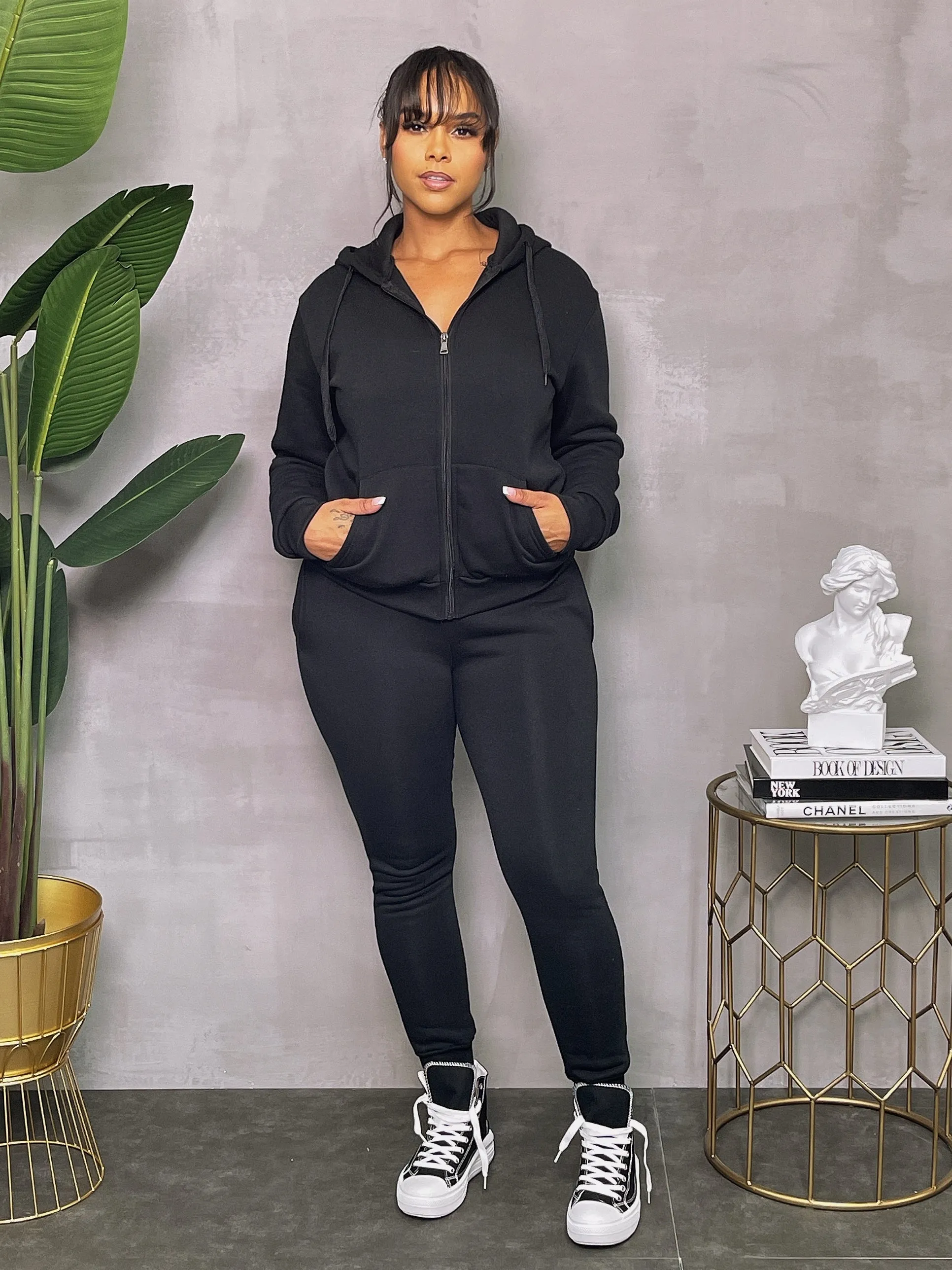 LF22777-Lady's Zipdown Fleece Set