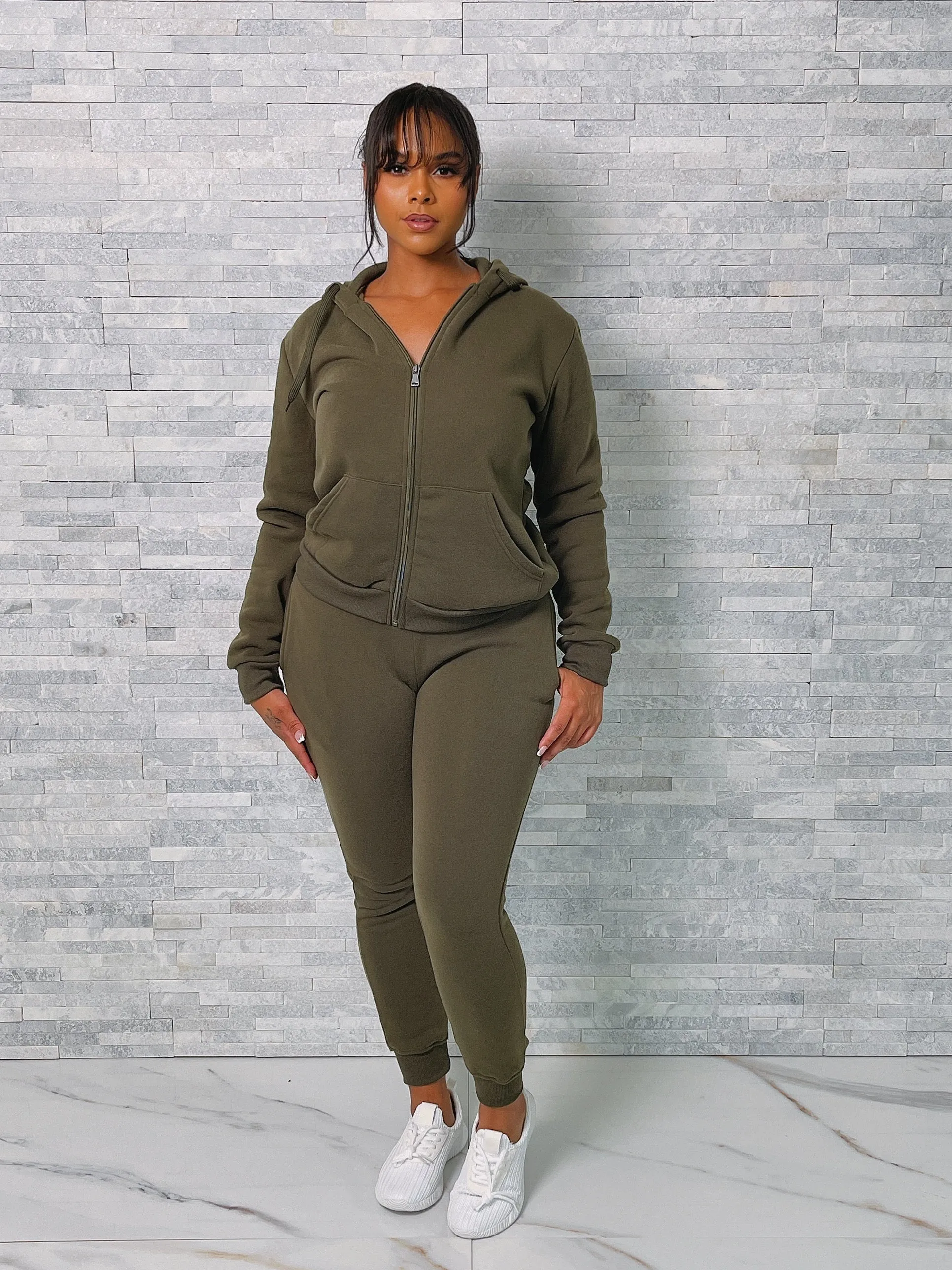 LF22777-Lady's Zipdown Fleece Set