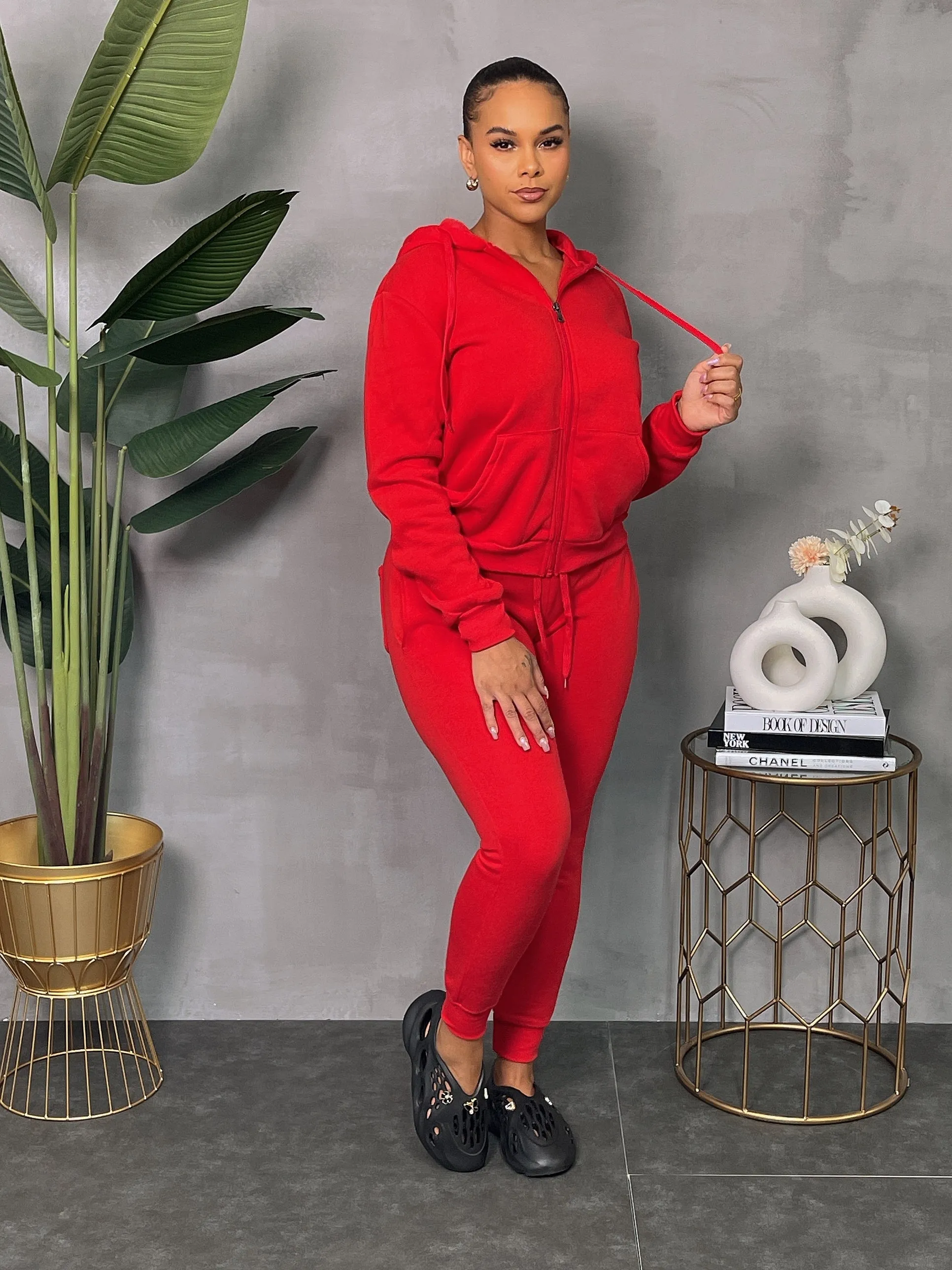 LF22777-Lady's Zipdown Fleece Set